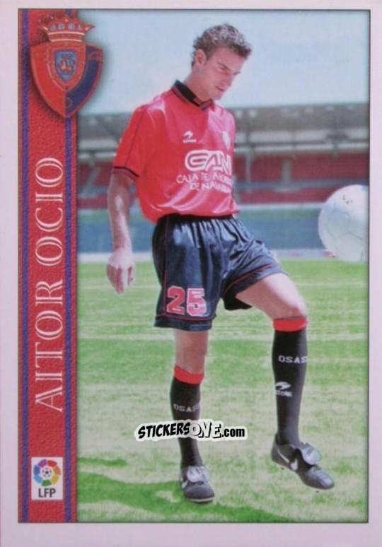 Sticker A. Ocio - Las Fichas De La Liga 2000-2001 n. 389 - Mundicromo