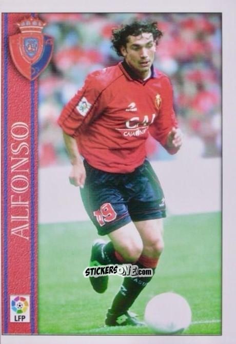 Cromo Alfonso - Las Fichas De La Liga 2000-2001 n. 391 - Mundicromo