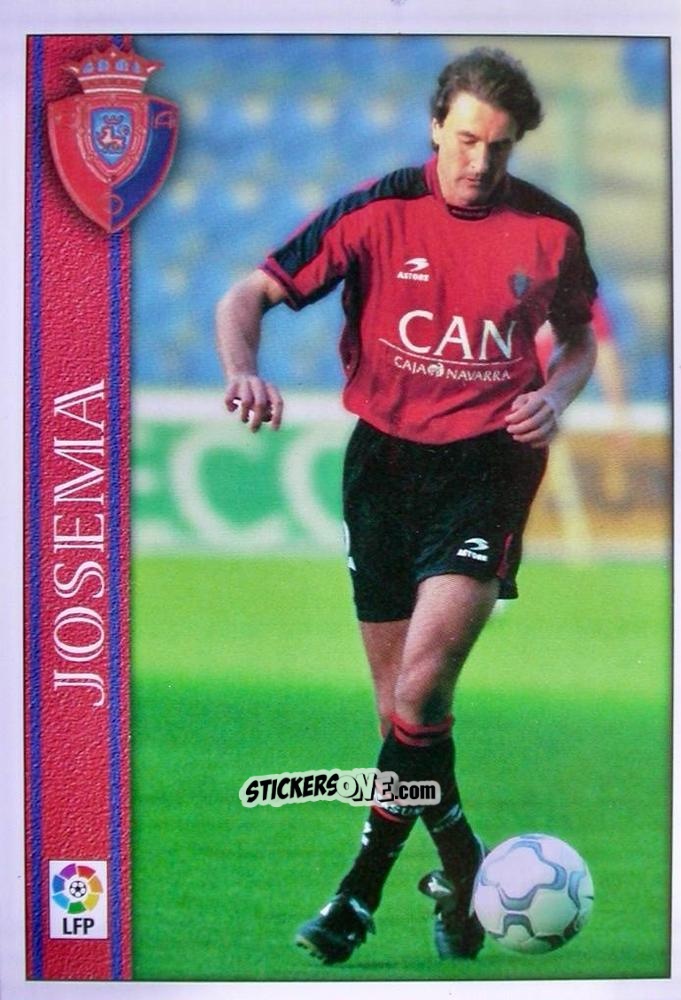 Figurina Josema - Las Fichas De La Liga 2000-2001 n. 393 - Mundicromo