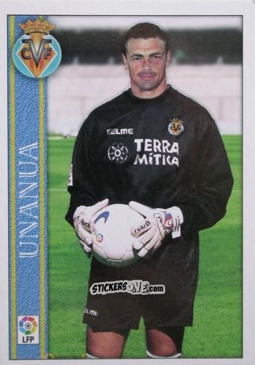 Figurina Unanua - Las Fichas De La Liga 2000-2001 n. 404 - Mundicromo