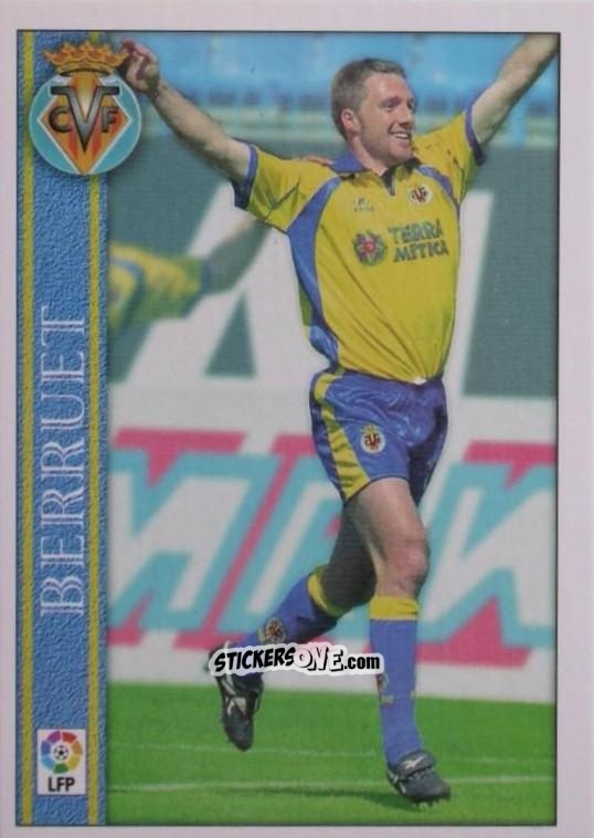 Figurina Berruet - Las Fichas De La Liga 2000-2001 n. 409 - Mundicromo