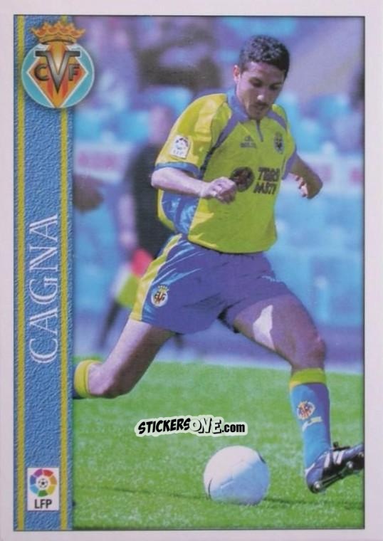 Cromo Cagna - Las Fichas De La Liga 2000-2001 n. 415 - Mundicromo