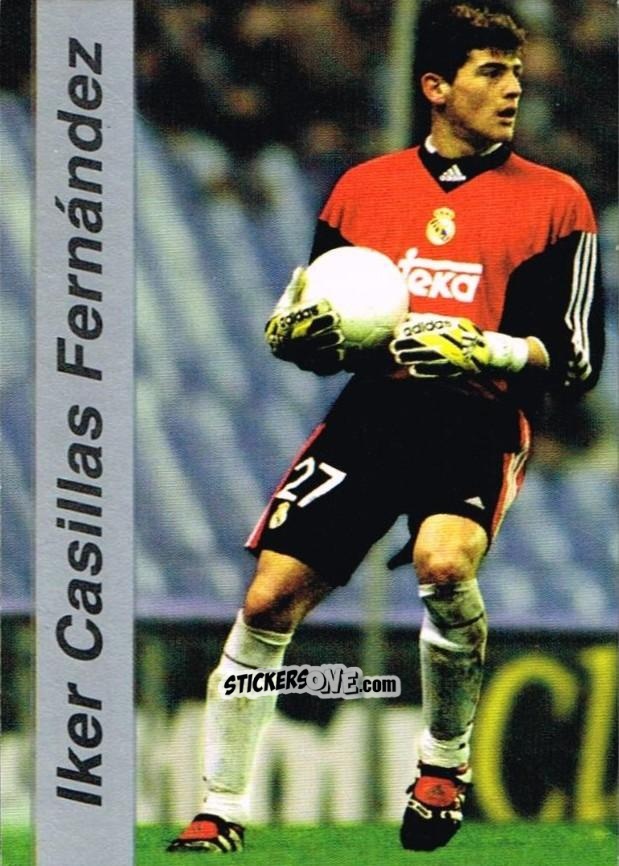 Cromo Casillas - Las Fichas De La Liga 2000-2001 n. 436 - Mundicromo