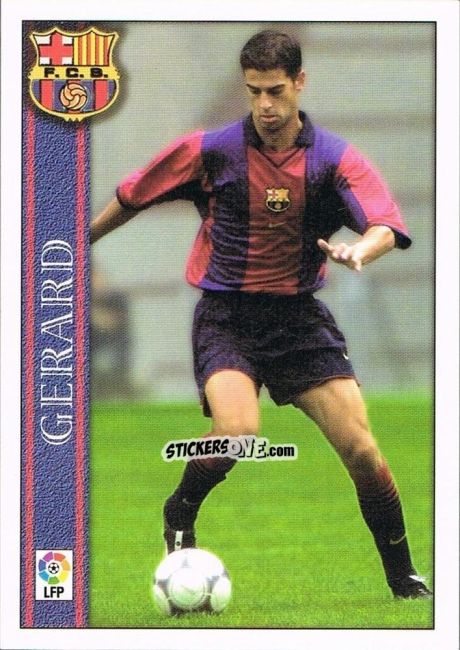 Sticker Gerard - Las Fichas De La Liga 2000-2001 n. 483 - Mundicromo