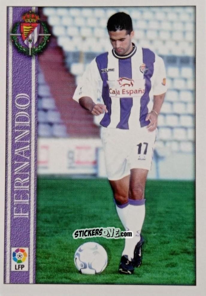 Cromo Fernando - Las Fichas De La Liga 2000-2001 n. 503 - Mundicromo