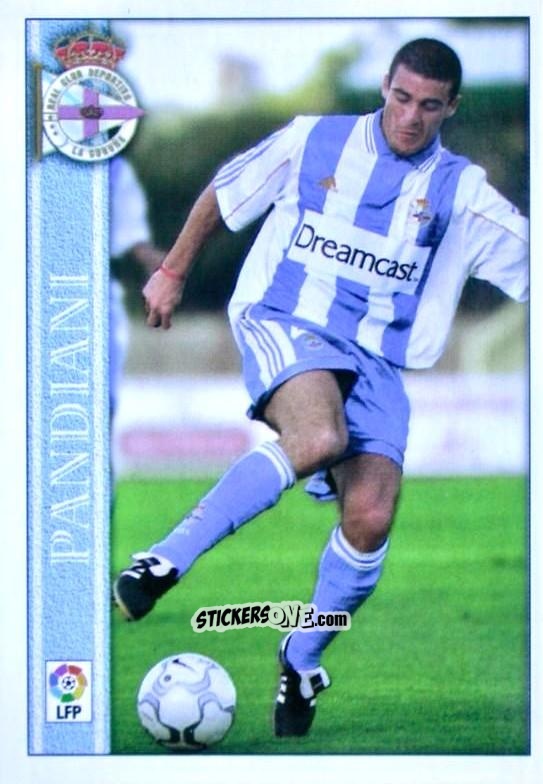 Cromo Pandiani - Las Fichas De La Liga 2000-2001 n. 506 - Mundicromo