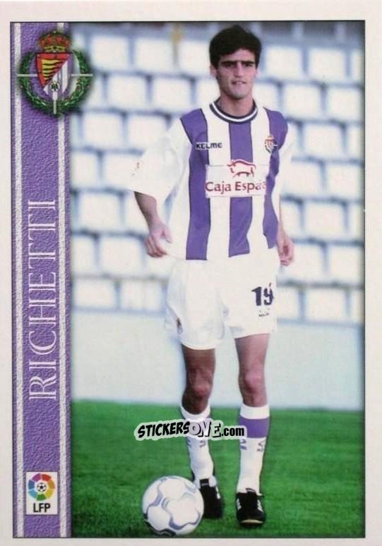 Cromo Richetti - Las Fichas De La Liga 2000-2001 n. 508 - Mundicromo