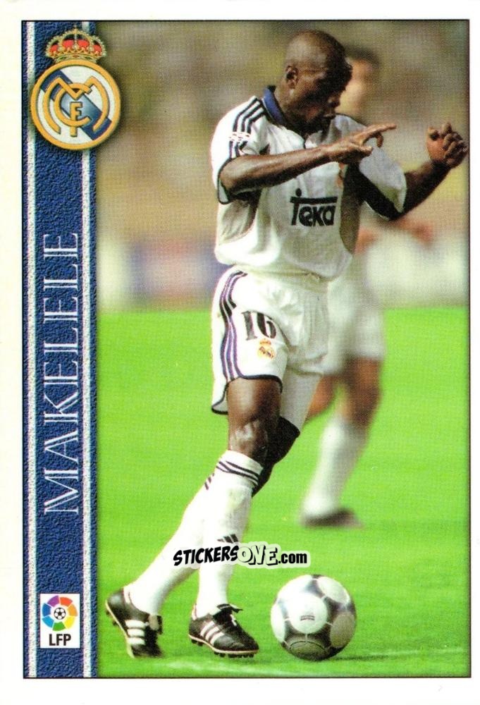 Figurina Makelele - Las Fichas De La Liga 2000-2001 n. 519 - Mundicromo