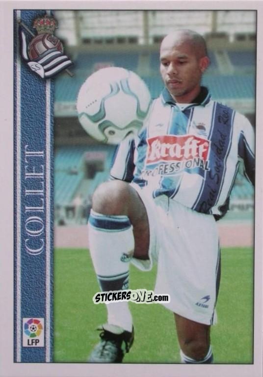 Sticker Collet - Las Fichas De La Liga 2000-2001 n. 526 - Mundicromo