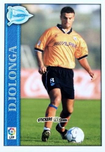 Sticker Djolonga - Las Fichas De La Liga 2000-2001 n. 533 - Mundicromo