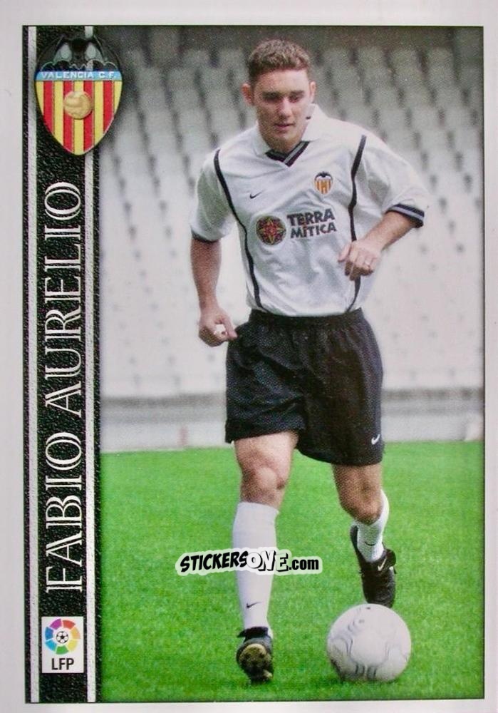 Figurina F.Aurelio - Las Fichas De La Liga 2000-2001 n. 542 - Mundicromo