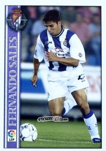 Figurina F. Sales - Las Fichas De La Liga 2000-2001 n. 547 - Mundicromo