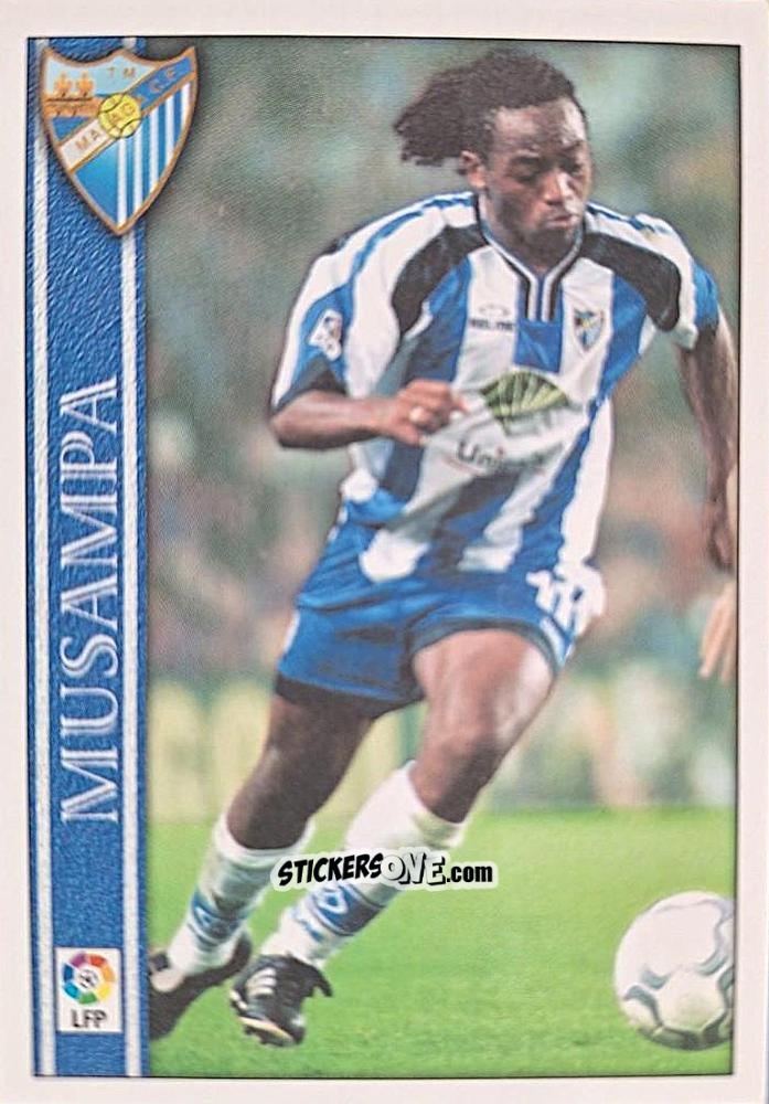 Sticker Musampa - Las Fichas De La Liga 2000-2001 n. 558 - Mundicromo