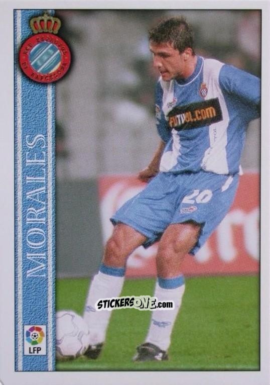 Cromo Morales - Las Fichas De La Liga 2000-2001 n. 565 - Mundicromo