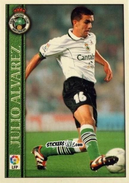 Sticker Julio Alv. - Las Fichas De La Liga 2000-2001 n. 567 - Mundicromo