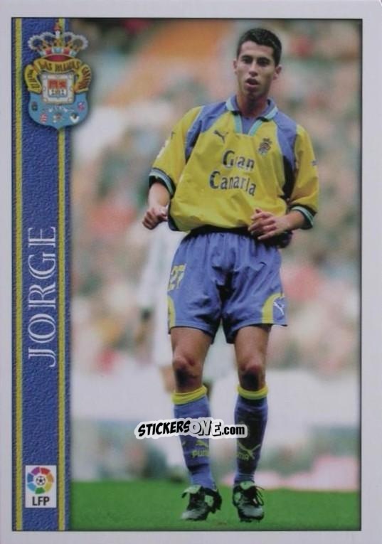 Figurina Jorge - Las Fichas De La Liga 2000-2001 n. 577 - Mundicromo
