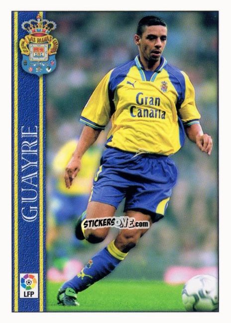 Sticker Guayre - Las Fichas De La Liga 2000-2001 n. 578 - Mundicromo