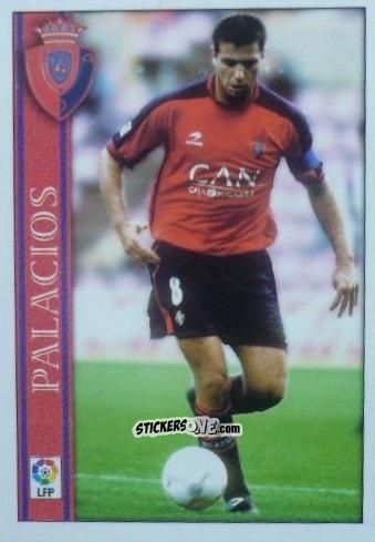 Sticker Palacios - Las Fichas De La Liga 2000-2001 n. 582 - Mundicromo