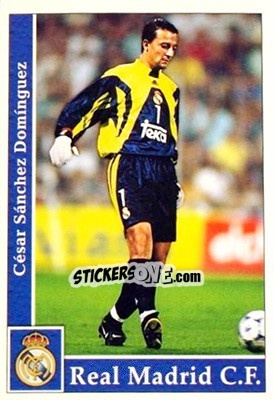 Sticker Cesar - Las Fichas De La Liga 2001-2002 - Mundicromo