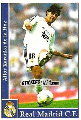 Sticker Karanka - Las Fichas De La Liga 2001-2002 - Mundicromo