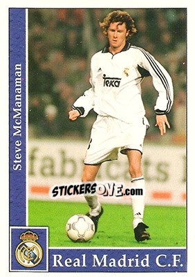 Sticker McManaman - Las Fichas De La Liga 2001-2002 n. 14 - Mundicromo