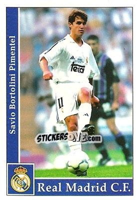 Sticker Savio - Las Fichas De La Liga 2001-2002 n. 20 - Mundicromo