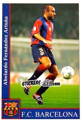 Sticker Abelardo - Las Fichas De La Liga 2001-2002 n. 69 - Mundicromo