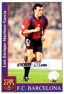 Sticker L.Enrique - Las Fichas De La Liga 2001-2002 n. 74 - Mundicromo