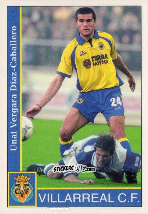 Figurina Unai - Las Fichas De La Liga 2001-2002 n. 135 - Mundicromo