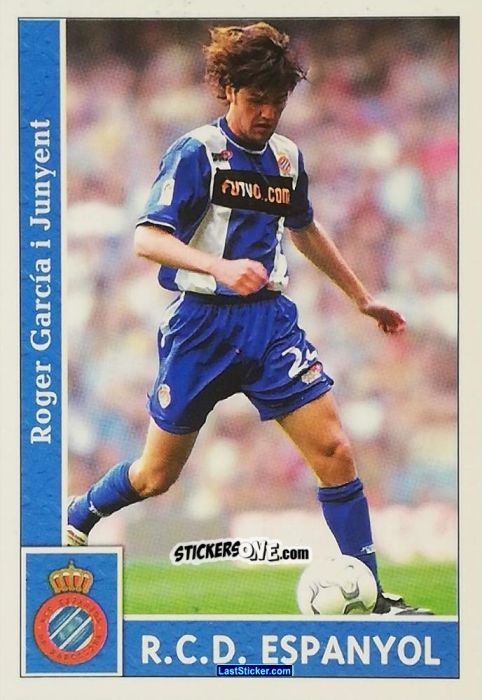 Cromo Roger - Las Fichas De La Liga 2001-2002 n. 177 - Mundicromo