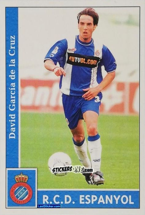 Cromo D. Garcia - Las Fichas De La Liga 2001-2002 n. 180 - Mundicromo