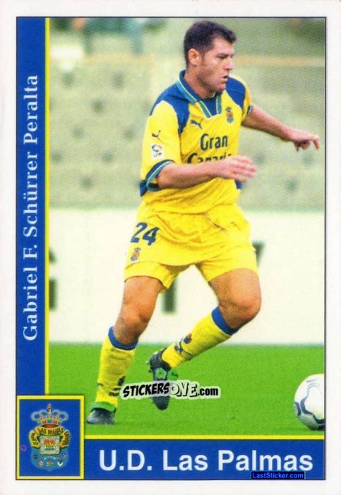 Sticker Schurrer - Las Fichas De La Liga 2001-2002 n. 216 - Mundicromo