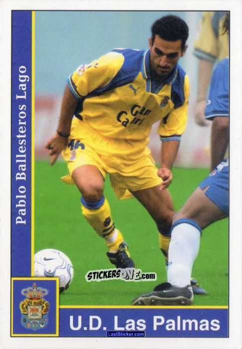 Sticker P. Lago - Las Fichas De La Liga 2001-2002 n. 222 - Mundicromo