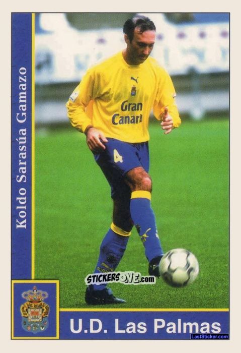 Figurina Sarasua - Las Fichas De La Liga 2001-2002 n. 223 - Mundicromo