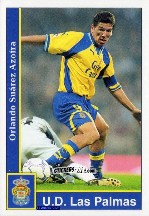 Figurina Orlando - Las Fichas De La Liga 2001-2002 n. 229 - Mundicromo