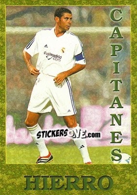Sticker Hierro - Las Fichas De La Liga 2001-2002 n. 446 - Mundicromo