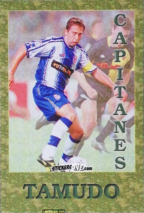 Figurina Tamudo - Las Fichas De La Liga 2001-2002 n. 454 - Mundicromo