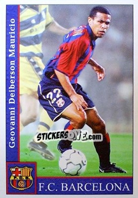 Sticker Geovanni - Las Fichas De La Liga 2001-2002 n. 473 - Mundicromo