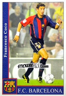 Sticker Coco - Las Fichas De La Liga 2001-2002 n. 499 - Mundicromo