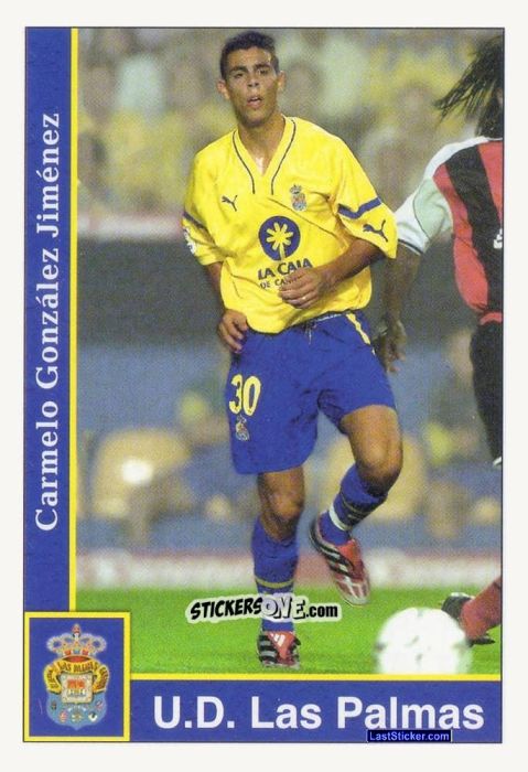 Sticker Carmelo - Las Fichas De La Liga 2001-2002 n. 501 - Mundicromo
