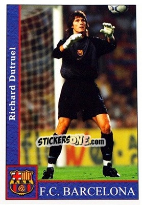 Figurina Dutruel - Las Fichas De La Liga 2001-2002 n. 519 - Mundicromo
