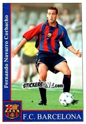 Sticker Fernando Navarro - Las Fichas De La Liga 2001-2002 n. 530 - Mundicromo