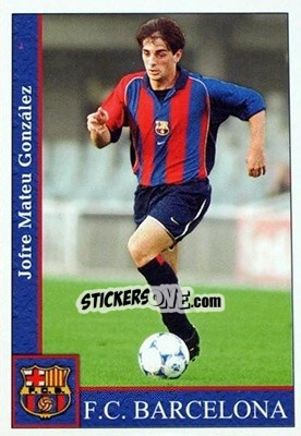 Sticker Jofre - Las Fichas De La Liga 2001-2002 n. 531 - Mundicromo