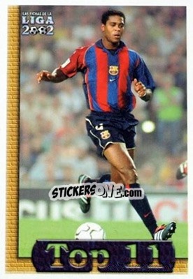 Sticker Kluivert - Las Fichas De La Liga 2001-2002 n. 591 - Mundicromo