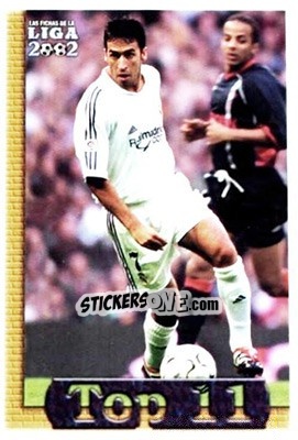Sticker Raul González - Las Fichas De La Liga 2001-2002 n. 593 - Mundicromo