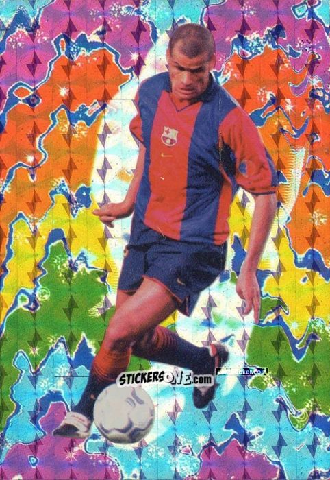 Figurina Rivaldo - Las Fichas De La Liga 2001-2002 n. M4 - Mundicromo