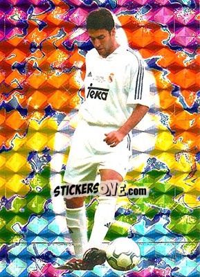 Sticker Raul González - Las Fichas De La Liga 2001-2002 n. M21 - Mundicromo