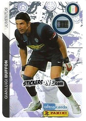 Sticker Gianluigi Buffon - Football Stars Ultracards 2007-2008 n. 1 - Panini