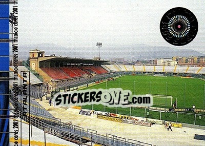 Sticker Stadio Atleti Azzurri d'Italia - Calcio Cards 2000-2001 n. 1 - Panini