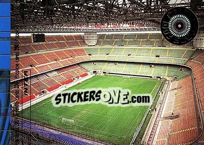 Sticker Stadio Giuseppe Meazza - Calcio Cards 2000-2001 n. 6 - Panini